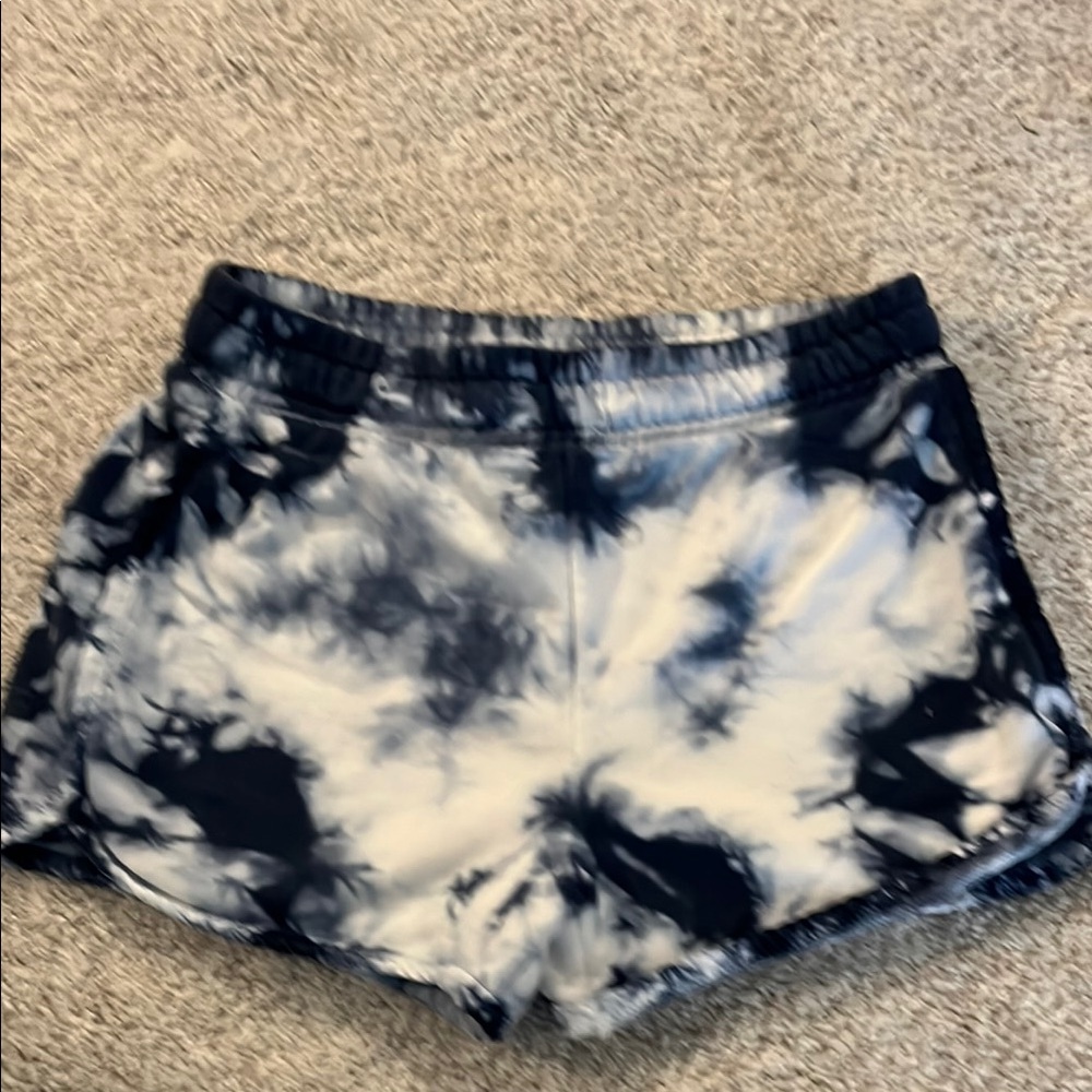 GAP Girls Navy and White Athletic Shorts